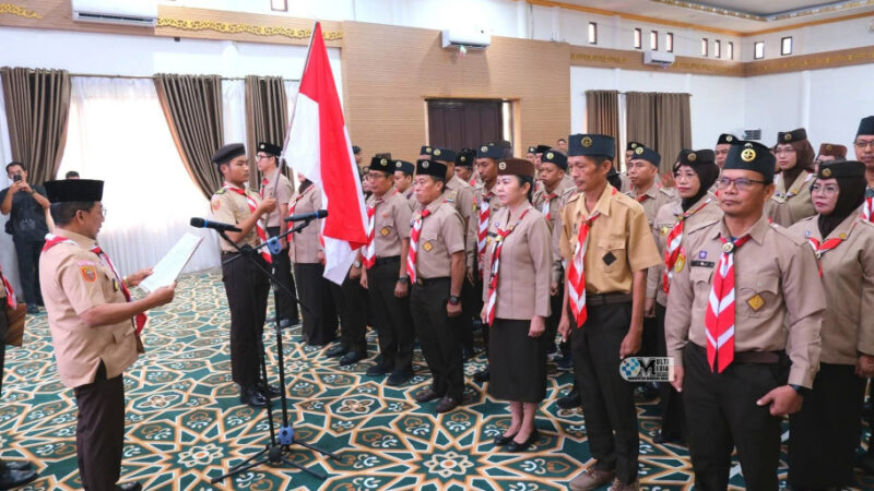 Bupati Heriyus Berharap Kepengurusan Kwarcab Pramuka Mura Mampu Meningkatkan Eksistensi di Masyarakat