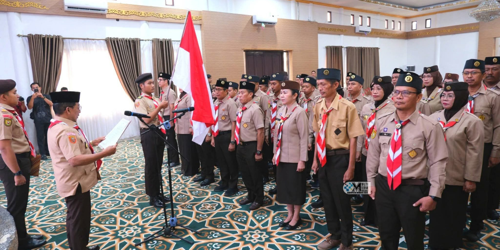 Bupati Heriyus Berharap Kepengurusan Kwarcab Pramuka Mura Mampu Meningkatkan Eksistensi di Masyarakat