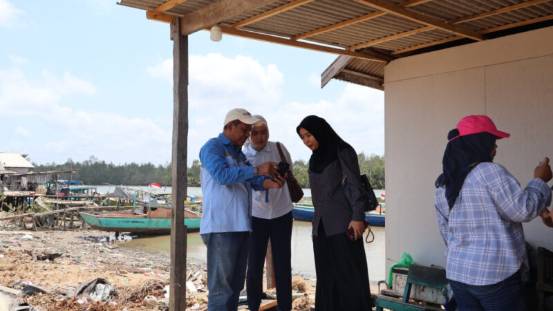 Kejari Tala Lakukan Site Visit PPS Turunan Pembangunan Kampung Nelayan Merah Putih Desa Muara Asam-Asam