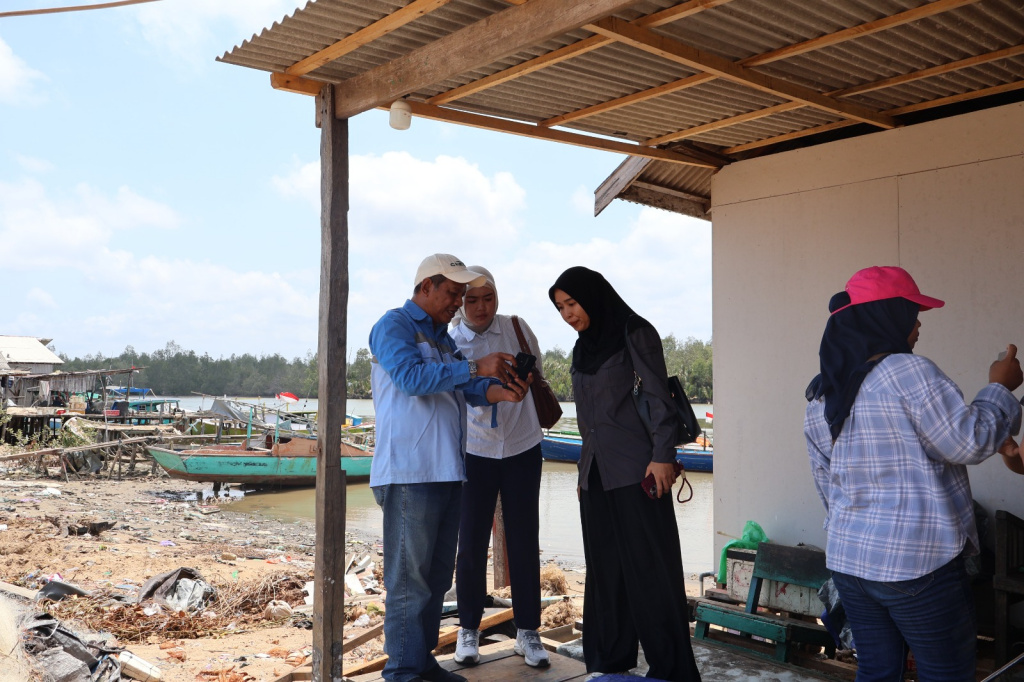 Kejari Tala Lakukan Site Visit PPS Turunan Pembangunan Kampung Nelayan Merah Putih Desa Muara Asam-Asam