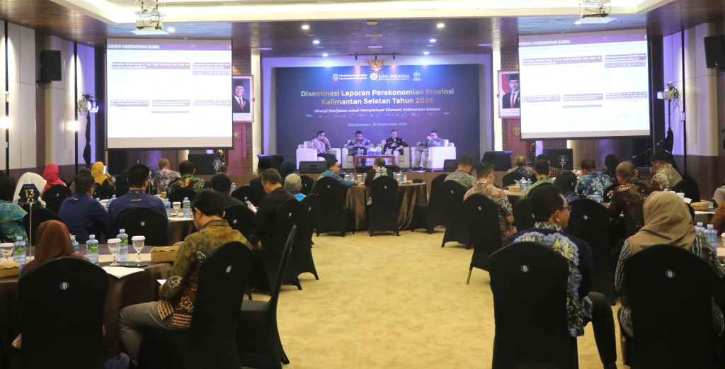 Deputi Kepala Perwakilan BI Kalsel Sebut LPP Kalsel 2026 Instrumen Memahami Arah Perekonomian Daerah