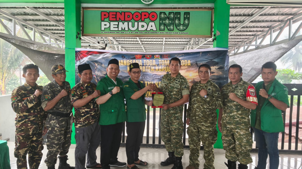 Kodim 1011/ KLK Anjangsana ke GP Ansor Kapuas