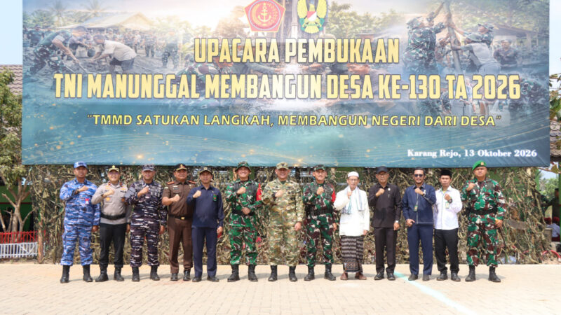 Wakapolres Tegaskan Polres Tanah Laut Dukung Pelaksanaan TMMD ke-130 Kodim 1009/Tanah Laut