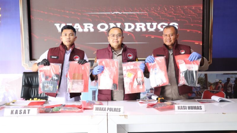 Juli Hingga September 2026, Satresnarkoba Polres Tanah Laut Ungkap 19 Kasus Narkoba